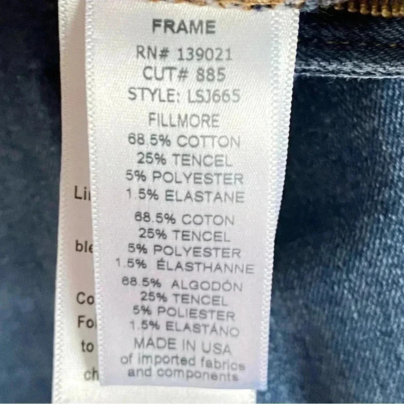 Frame Le Skinny de Jeanne in Fillmore, Size 27 - Picture 7 of 9